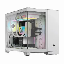 Gabinete Corsair 2500x Rgb Micro Tower, Psu No, Blanco