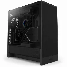 Gabinete Nzxt H5 Flow, Midi-tower, Atx/micro-atx/mini-itx, Usb 3.0, 2x Ventiladores, Negro
