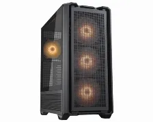 Gabinete Cougar Cgr-57c9b-rgb Full Tower, Psu No, Vent. 3x 140 Mm, Vent. 1x 120 Mm, Negro