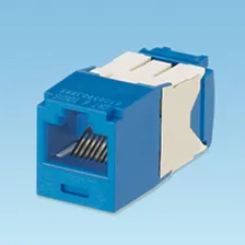 Conector Panduit Utp Rj45 Tg-minijack Cat6a Blue Conector 1 Rj-45, Color Azul