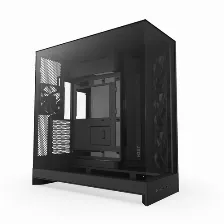 Gabinete Nzxt H9 Midi Tower Con Ventana, 4x Ventiladores, S/ Fuente, Negro