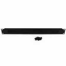 Panel Startech.com Material Acero, Tornillos Incluidos Si, Capacidad Del Rack 1u, Color Negro
