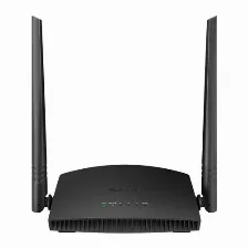 Ruteador Inalámbrico Steren Com-825 2 Ant., Wi-fi 4 (802.11n), 3 Rj-45, 300 Mbit/s, Negro