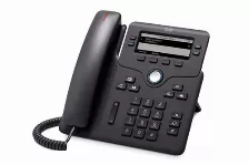 Teléfono Ip Cisco 6851 Terminal Con Conexión Por Cable, Poe, 4 Líneas, Negro