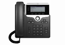 Teléfono Ip Cisco 7821 Terminal Con Conexión Por Cable, Poe, 2 Líneas, Negro, Plata