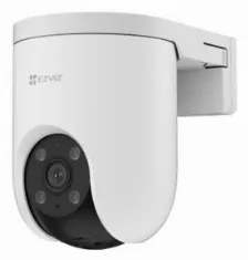 Cámara Ip Ezviz Cs-h8c Poe (2k) 3 Mp, Torreta, Microsd, Interior Y Exterior, Blanco