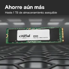 Ssd Crucial E100 2tb2, M.2, Pci Express 4.0