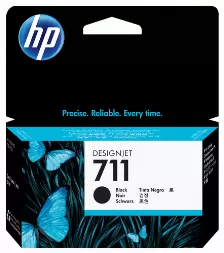Cartucho De Tinta Hp 711, Negro, P/impresoras Designjet T120, T520 (cz129a) Original