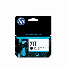 Cartucho De Tinta Hp 711, Negro, P/impresoras Designjet T120, T520 (cz129a) Original