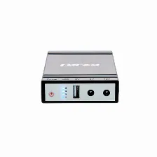 No Break Forza Dc-140usb / 14 W, Entrada 220 V, Negro