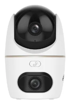 Dahua Dh-hpt1539dd-stw-5e2-il - Ca¡mara Ip Pt Dual De 10 Mp/2 Lentes De 3k/ 30 De Ir Y Luz Visible/ Boton De Llamada/ Audio 2 Va­as,ranura Microsd