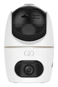 Dahua Dh-hpt1539dd-stw-5e2-il - Ca¡mara Ip Pt Dual De 10 Mp/2 Lentes De 3k/ 30 De Ir Y Luz Visible/ Boton De Llamada/ Audio 2 Va­as,ranura Microsd
