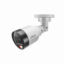 Camara Ip/ Dahua/ Dh-ipc-hfw1239s1-a-il/bullet Con Iluminador Dual De 2 Mp/ Lente De 2.8mm/ 103 Grados De Apertura/ Microfono Integrado/ H.265+/ 15 Metros De Luz Visible/ Ip67/ Poe/ Dwdr