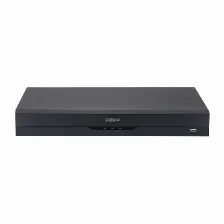 Dvr Dahua 16 Canales + 8 Canales Ip, 5mp Lite, 2x Hdd, Max 16tb, Reconocimiento Facial, Negro