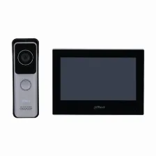 Kit De Videoportero/ Dahua/ Ktw02/ Ip Wifi/ Monitor De 7â” Wifi/ 6 And 1 E And S De Alarma/ Soporta Poe/ Frente De Calle Con Camara De 2 Mp/ Ranura Msd/ Apertura De Puerta/ Soporta Hasta 3000 Tarje...