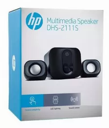 Bocinas Hp Dhs-2111s 2.1, Alámbrico, Negro