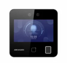 Control De Acceso Hikvision, Reconocimiento Facial, 3000 Tarjetas Y Huellas, 1500 Rostros, Lee Qr, Wifi, No Incluyen Bases