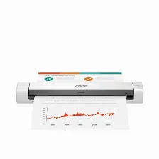 Escaner Brother Ds-640 Resolución 1200 X 1200 Dpi, Escáner A Color, Usb, Negro, Blanco