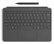 Teclado Inalámbrico Microsoft Surface Pro 12-inch Keyboard W/ Slim Pen, Español, Touchpad, Interruptor Mecánico, Microsoft, Gris, Slate