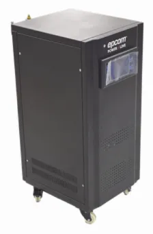 Regulador Epcom Epl10k3fvr 10 Kva Entrada 176 - 264 V, Negro