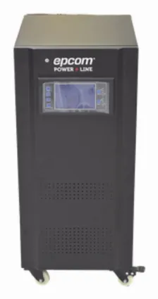 Regulador Epcom Epl10k3fvr 10 Kva Entrada 176 - 264 V, Negro