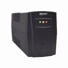 No Break Epcom Epu600l 0.6 Kva / 360 W, Entrada 150 V, 4 Salidas Ac, Negro