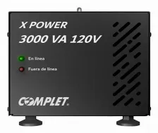 Regulador Electronico De Voltaje Complet Modelo X-power De 3000va/3000w A 120v
