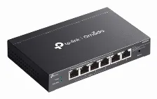 Switch | Tp-link | Es206gp | 6 Puertos Gigabit Ethernet 10/100/1000 4 X Poe+ 65w | 12 Gbit/s | 8000 Entradas