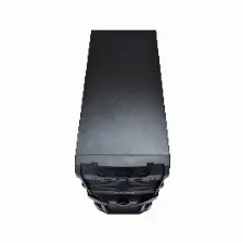 Gabinete Evotec Ev-1005, Soporta T. Madre Atx, Micro Atx, Mini-atx, Fuente De Poder 600w Incluida, Color Neg