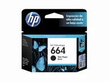 Cartucho De Tinta Hp Modelo 664 Negro Para 1115/2135/3635/3835/4535/4675 Original