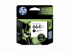 Cartucho De Tinta Hp Modelo 664 Negro Xl Para 1115/2135/3635/3835/4535/4675 Original