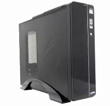 Gabinete Acteck Bern Ultra Slim, Mini-tower, Mini-atx, Fuente 500w, Lector De Tarjetas, Negro