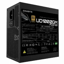 Fuente De Poder Gigabyte Ud1000gm Pg5 1000 W, Atx 80 Plus Gold, Fully-modular