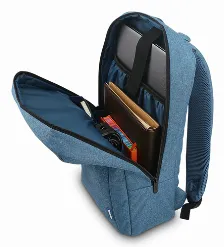 Mochila Lenovo B210, Para Laptops De 15.6 Pulgadas, Color Azul, Tela Repelente Al Agua, Compartimento Integrado