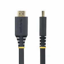 Cable Hdmi Startech.com Hdmi2-cable-4k60-5m V. 2.0, Canal Ethernet, 5 M, 18 Gbit/s, Negro
