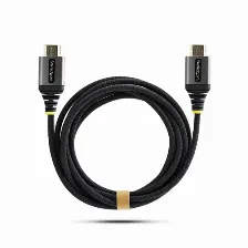 Cable Hdmi Startech.com V. 2.0, 3 M, 18 Gbit/s, Negro, Plata