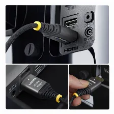 Cable Hdmi Startech.com V. 2.0, 0.5 M, 18 Gbit/s, Negro, Plata