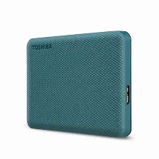 Disco Duro Externo Toshiba Canvio Advance 1 Tb, Micro-usb B 3.2 Gen 1 (3.1 Gen 1), Verde