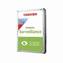Disco Duro Toshiba S300 Surveillance 6tb, 6gbit/s, 5400rpm, Sata, 3.5