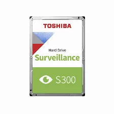Disco Duro Toshiba S300 Surveillance 6tb, 6gbit/s, 5400rpm, Sata, 3.5