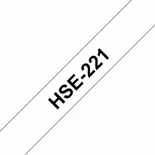 Cinta Brother Hse-221, Tze, Negro Sobre Blanco, Poliolefina, China, 5 Año(s), Brother Pt-e300vp