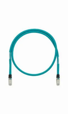 Patchcord Panduit Istph6x0.6mtl Cat6a, 0.6 M, Sf/utp (s-ftp), Verde Azulado