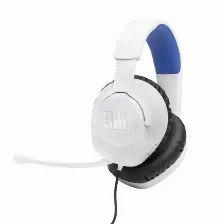 Audífonos Jbl Quantum 100p Diadema, Alámbrico, Blanco