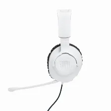 Audífonos Jbl Quantum 100p Diadema, Alámbrico, Blanco