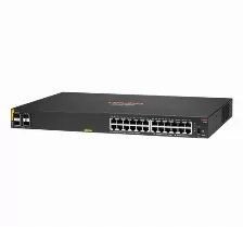 Switch Aruba 6100 24g Class4 Poe 4sfp+ 370w Gestionado, L3, Cantidad De Puertos 24, Gigabit Ethernet (10/100/1000), 128 Gbit/s, 1u, Negro