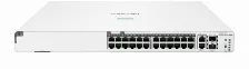 Switch Hpe Aruba Networking Gestionado, L2+, Rj-45 24, Gigabit Ethernet (10/100/1000), 1u, Blanco