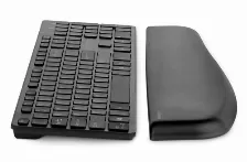Descansa Munecas Kensington K52799ww, 44.5 X 1.5 X 10 Cm, Negro