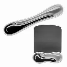 Mousepad Kensington Apoya Muñecas, 193.7 Mm, 244.5 Mm, Negro, Gris