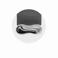 Mousepad Kensington Apoya Muñecas, 193.7 Mm, 244.5 Mm, Negro, Gris