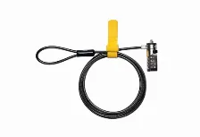 Cable Antirrobo Kensington Candado De Combinación Seriado Para Portátil: Plateado , Cerradura Con Combinación, Negro, Amarillo